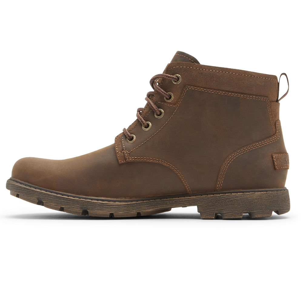 Botas Rockport Homem Marrom - Rugged Bucks 2 Chukka - 34082FPWL